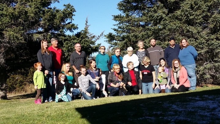 Group Picture On Michael's Birthday Party