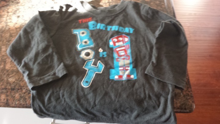 Michael's 1st Birthday Shirt
