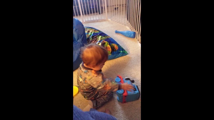 Michael Play With New Toys