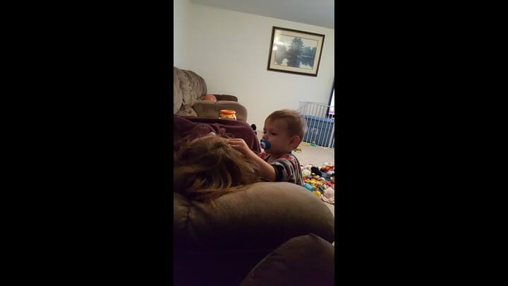 Loving On Mommy
