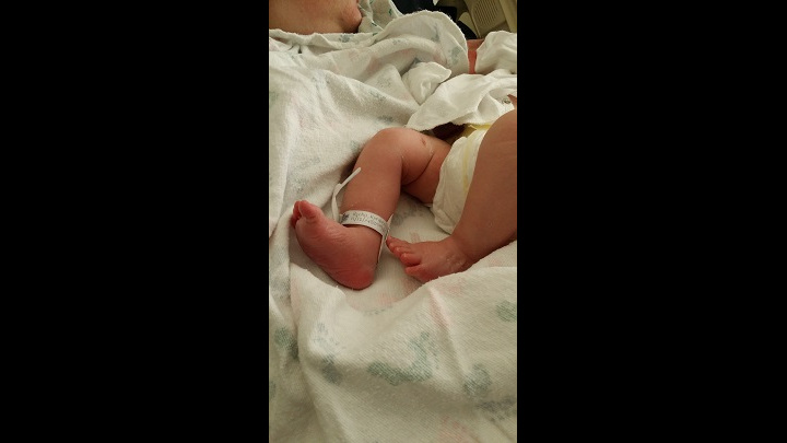 Michael's Baby Feet