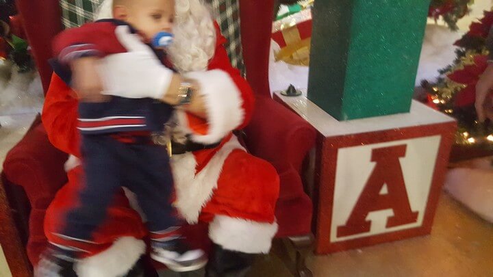 First Time Meeting Santa