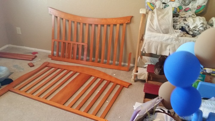 Setting Up Crib