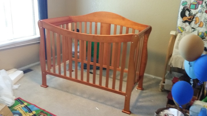 Finished Michael's Crib